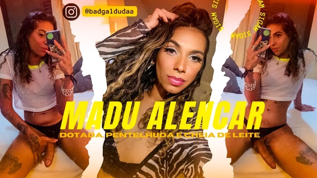 Capa do perfil de Madu Alencar